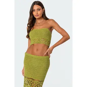 Ida Crochet Tube Top