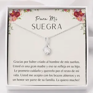Para Mi Suegra, Regalo Para Suegra, Regalo Para Mama de Mi Esposo, Regalo Para Dia de Boda, Gift for Mother in Law Spanish, Gracias Suegra
