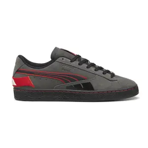 PUMA Mens F1 Suede T Lace Up Sneakers Shoes Casual - Grey