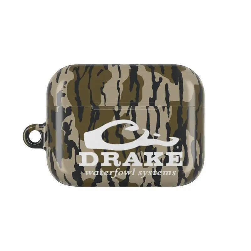 Bottomland Camo AirPods Case – Old School Duck Hunting Camouflage Cover, Protective Case for AirPods Gen 1/2/3/4 & AirPods Pro 1/2, Protection, Durable