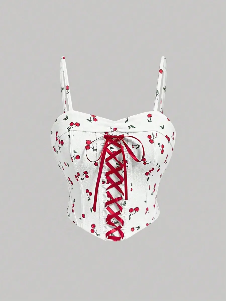 cherry tank top - TikTok Shop