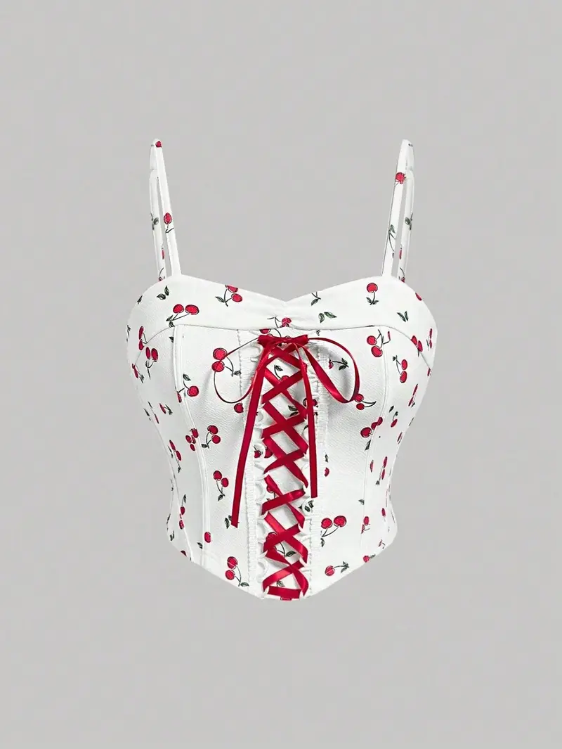 cherry tank top - TikTok Shop