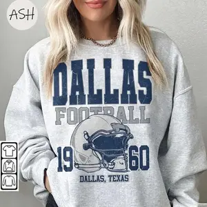 Vintage 90s Dallas Football Sweatshirt, Vintage Style Hoodie T-shirt, Dallas Football Shirt, #CCowboy merch, Dallas Shirt, Fans Gift, Sunday Football