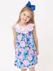 Mama Love Garden Smocked Dress