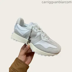 White and gray color. Comfortable, versatile, shock-absorbing, wear-resistant. Low-top running shoes. Men's style