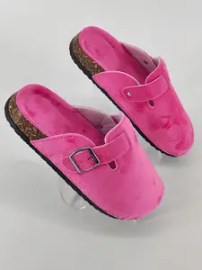 Women's Fashion New Open Toe Slip-On Sandals, Comfortable Single Buckle Design, Casual Outdoor & Indoor Wear, Simple Flat Shoes