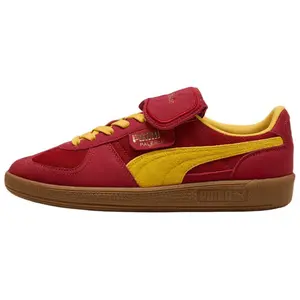 Harry Potter x Puma Palermo Gryffindor Low-Top Sneakers for Men in Deep Red with Comfortable, Versatile, and Durable Features Trending Shoes, House White Official Shoes to Get / Maison Mihara
