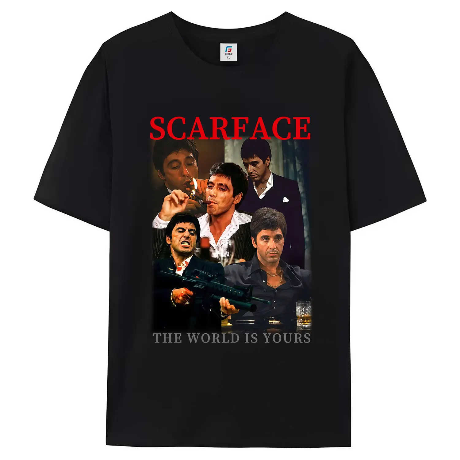 Scarface Tell The Truth Men's T-shirt Even When I Lie Tony Montana Quote, Rock Fan Gift, Gift for Him, Gift for Her Menswear Top