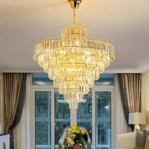 Elegant Modern Ceiling Light K9 Crystal Chandelier Pendant Lighting Fixture Lamp pretty  lights Glass