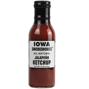 IOWA SMOKEHOUSE Ketchup, Jalapeno - 15 oz - All Natural Sauce