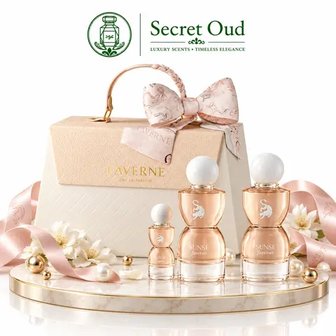 Women's Laverne Riyadh Sense Luxurious Aromatic EDP Perfume - Forever Collection, Long-Lasting, Packaged Gift-Ready, Mini Purse Toiletries, Warm Musk Warm Woods Scent | Arabic Gift Center, Minis Women's Fragrance