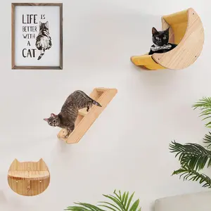 3pcs Cat Scratching Board, Cat Climbing Frame, Cat Scratching Post, Scratcher, Vertical Scratcher, Cat Furniture Supplies