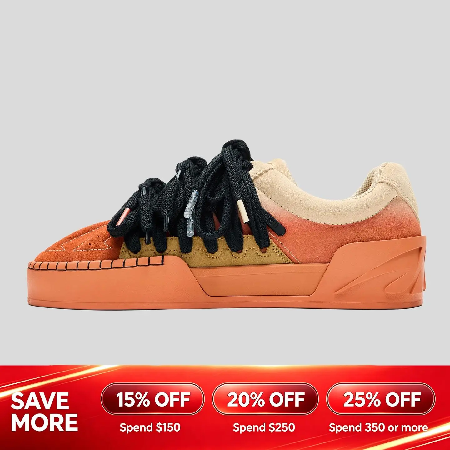 ANTA  Hélà Style "Roots" Sneakers Kyrie Irving Fashionable Trendy Daily Shoes