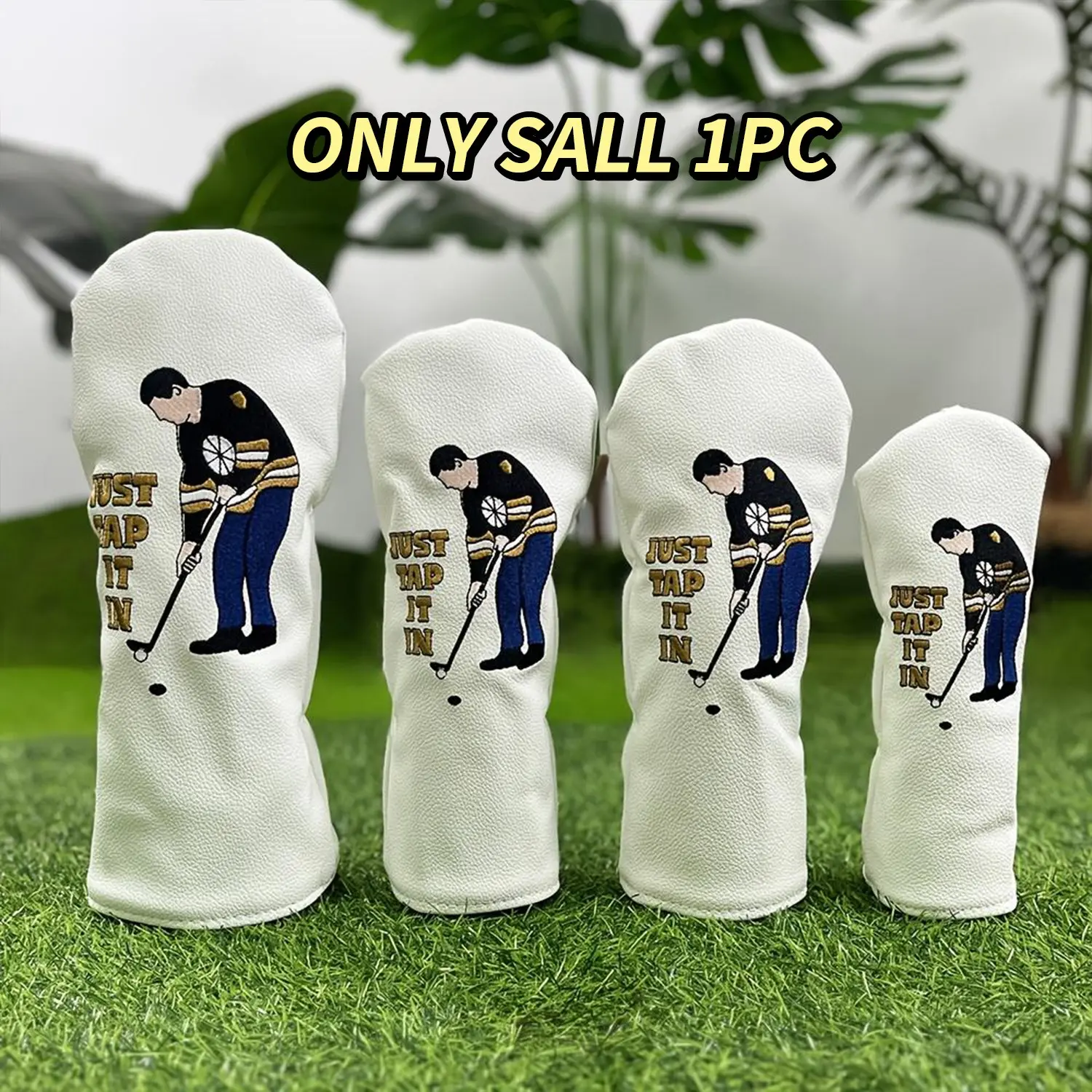 Golf Putter Cover, Golf Club Head Cover, Golf Accessories for Men & Women, Golf Equipment, Golf Club Head Protector, Golf Accessories, Golf Gift Accessory