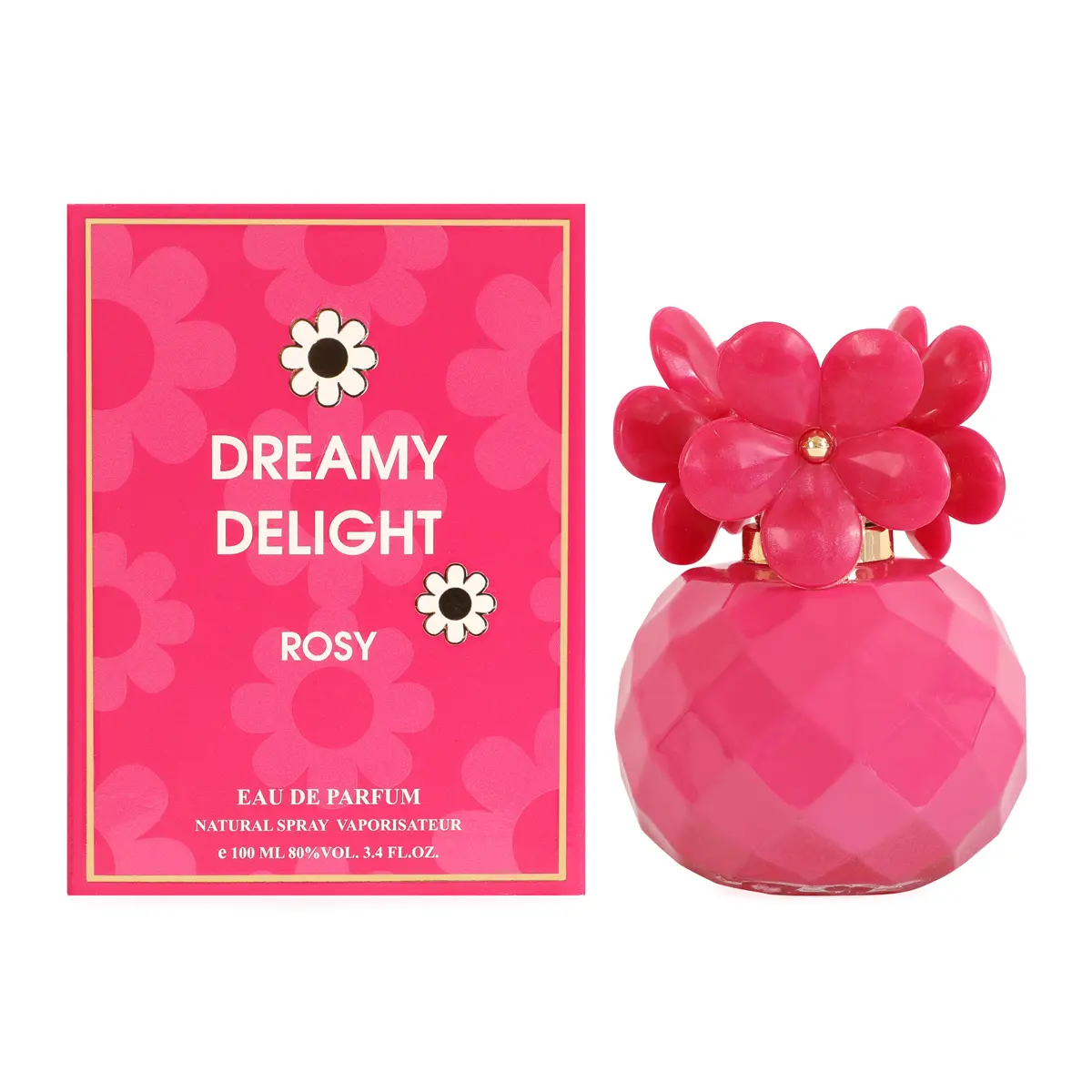 EBC Dreamy Delight Rosy Eau De Parfum Natural Spray for Women 100Ml 3.4fl.oz.