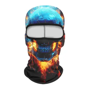 Cooling Print Balaclava Mask ski mask Ghost Skull Balaclava Skeleton Skull Scarf Balaclava Mask sweats Colorful Skull Windproof Balaclava Tactical Impact Resistant Skull Mask Breathable Ice Silk Sunscreen Mask cat ski mask outfit women snowboarding