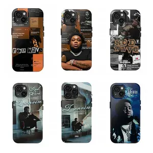 H-Rod wave Phone Case,Gift for fans,Rod Wave Collage Phone Case,Stylish Fan Merch with Vintage Aesthetic,Hip-Hop Rapper Inspired Protective Case For iPhone 17 Pro Max 16 15 14 13 12 11 for Samsung S21 S22 S23 S24 S25 Phone Case Smartphone Cellphone cover