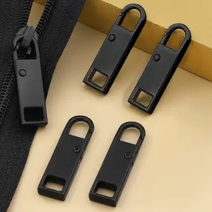 3pcs Metal Zipper Pull Replacement Kit, Detachable Zipper Heads