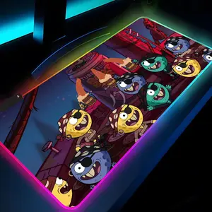 Classic Gravity Falls Movie Mouse Pad Rgb Xxl Laptop Mat Gaming Mousepad Backlit Keyboard Gamer Girl Table Pads Desk Anime Mousepad