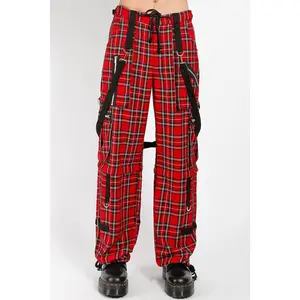 Tripp NYC Clash Pants [Red Plaid]