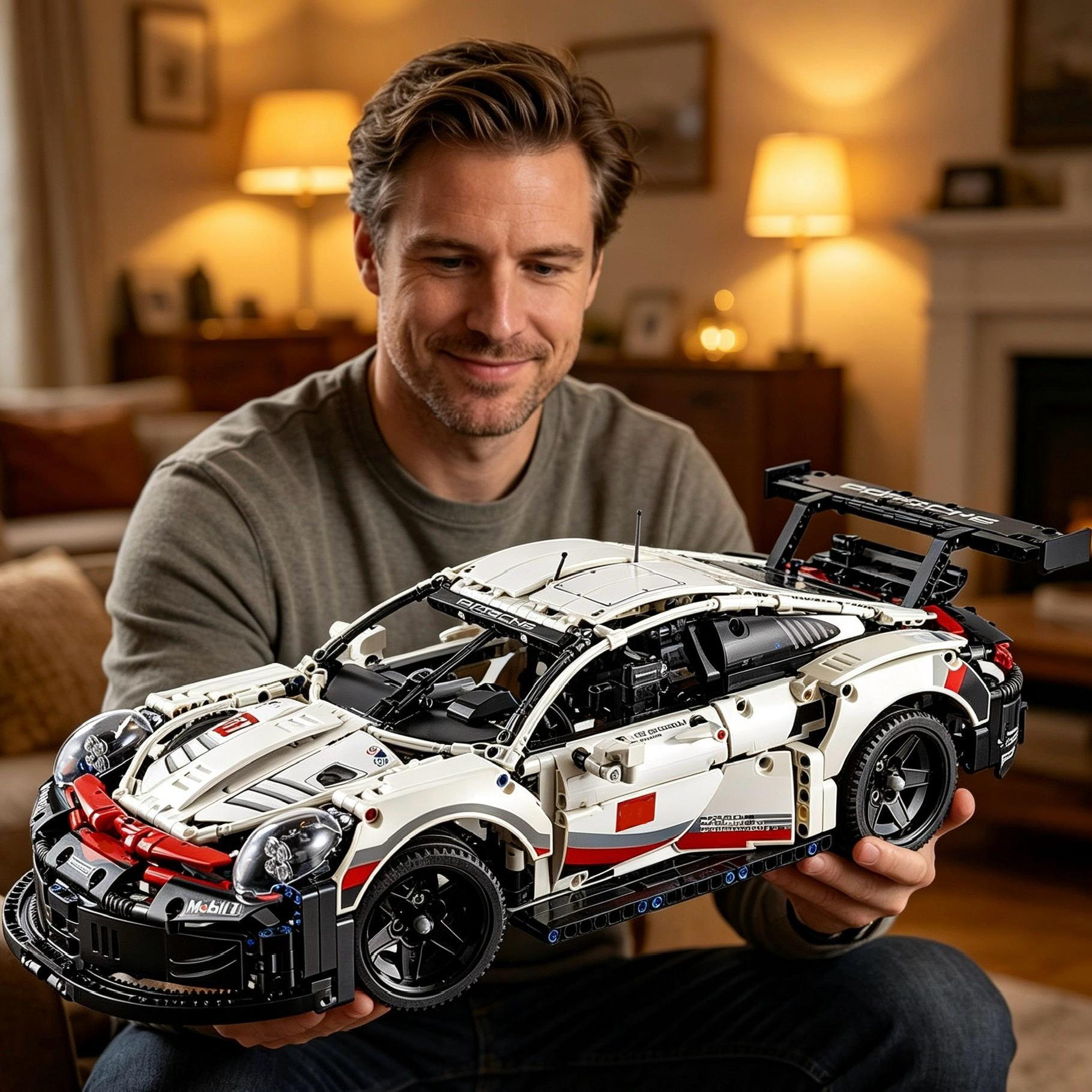 20 inches car building set, 1580 pieces, Race Car Model Kit - Building Set for Adults, Ages 18+ with Realistic Features - Gift for Birthdays #Summervibes 20 inches car building set, 1580 pieces, Race Car Model Kit - Building Set for Adults, Ages 18+ with Realistic Features - Gift for Birthdays #Summervibes