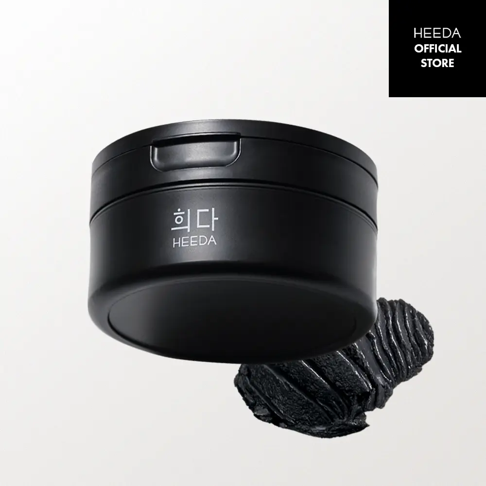 [Heeda Official] Charcoal Cleansing Balm - Dry Skin, Oil Control, Textured Skin Care, Vegan, Korean Facial Skincare