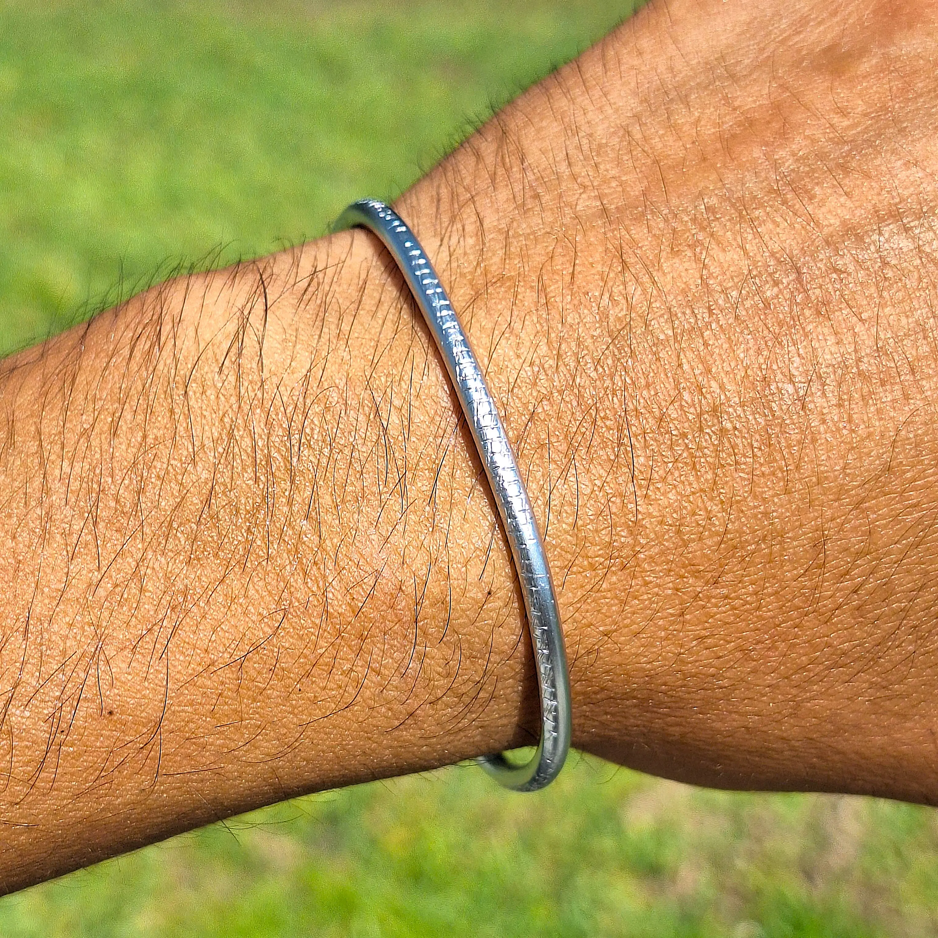 Zinc Bracelet - Pulsera de Zinc - Thickness / Grosor - 1/8 inch - pulgada