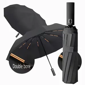Full Automatic Windproof Folding Umbrella, UV Protection Rain & Sun Use, Portable Rain Umbrella, Outdoor Travel Essential, Lightweight Waterproof Umbrella, Sunshade Umbrella, Men Women Suitable, Unisex