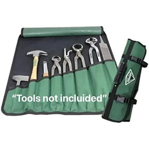 212 MAIN Diamond Farrier Bucket Boss Tool Roll, Equestrian Tool Pouch & Organizer with Buckle, Waterproof Design & Grip Handle for Sports & Outdoor Leisure Equipment