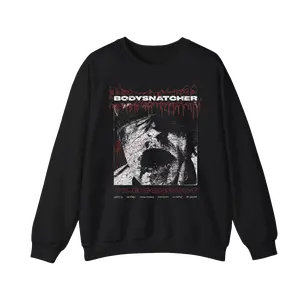 Vintage Bodysnatcher Band Music Black T-Shirt Men's Sweatshirt, Gift for Fans Cotton Unisex Men's T-Shirt Classic Top