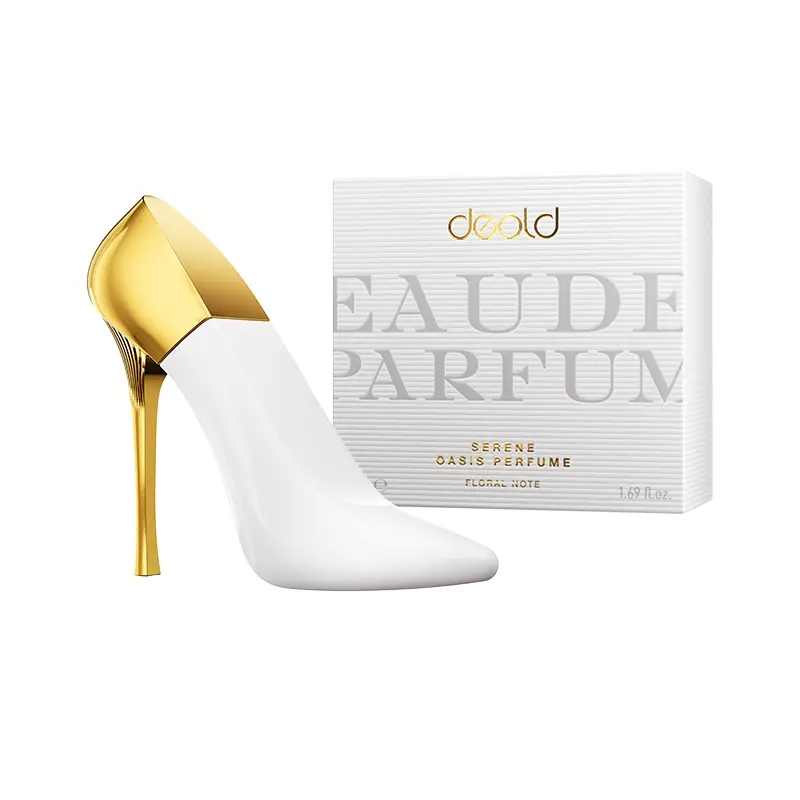 High Heel Design Perfume Eau de Parfums Long-Lasting Scent Women's Fragrance Floral Scented 50ML Gift Floral Aroma, Perfect Holiday Present Floral Fragrances Floral Scents Perfume