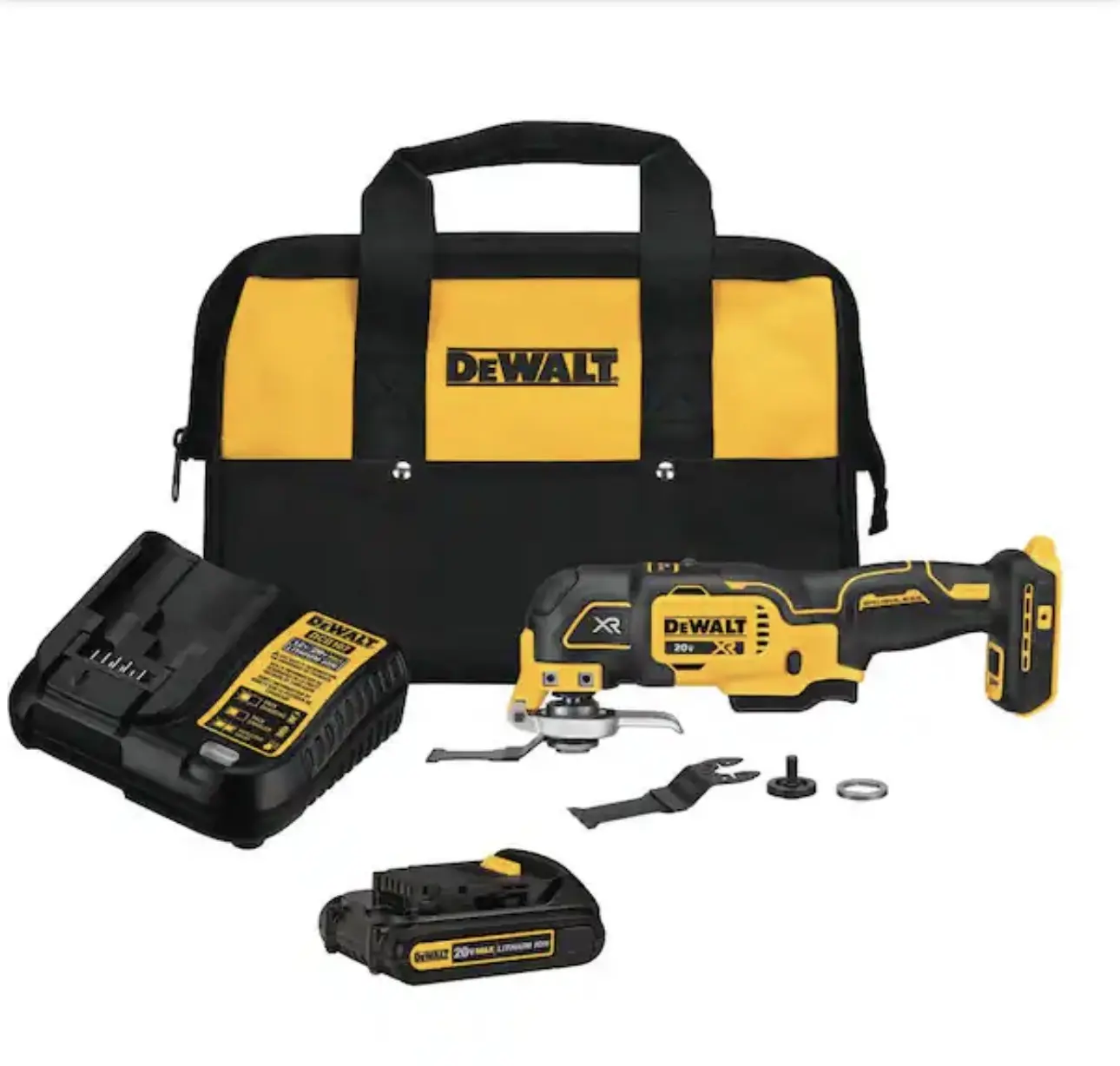 DEWALT ATOMIC 20V MAX Cordless Brushless Oscillating Multi Tool kit