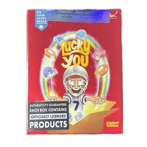 Lucky You BREAK - The Real Autograph Signed Football Mini Helmet (ONE BOX BREAK)