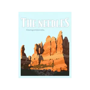 The Needles Poster Sticker