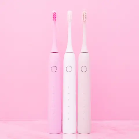 smile luv toothbrush + FREE mint toothpaste