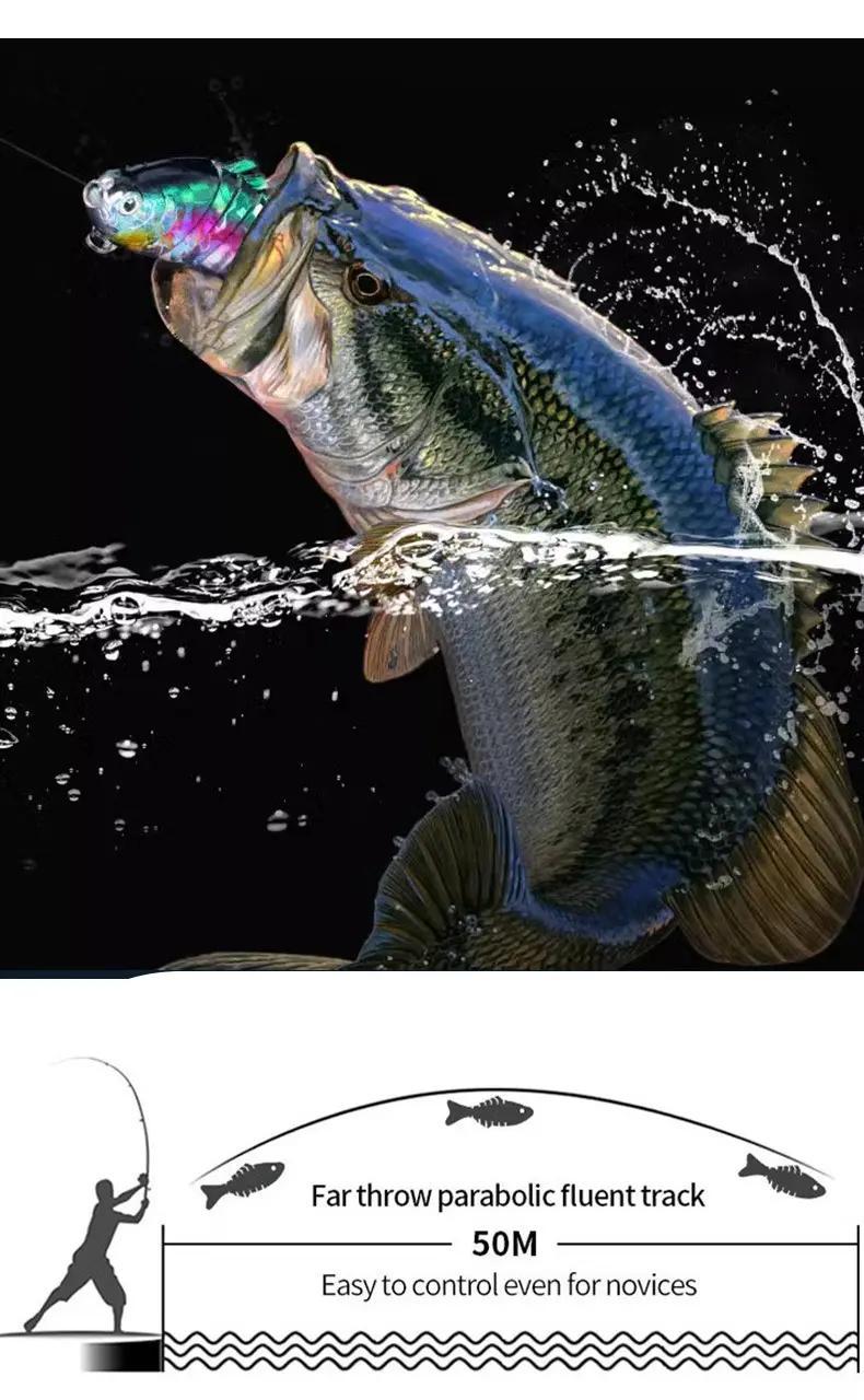 Artificial Fishing Bait with Hook,Multi Jointed Swim Crank Fishing Lure 3.9in/0.56oz,Bionic Hard Fishing Bait Suitable for Fresh Water and Saltwater,Slow Sinking Lifelike Swimbait,Outdoor Fishing Equipment for Perfect for Beginners