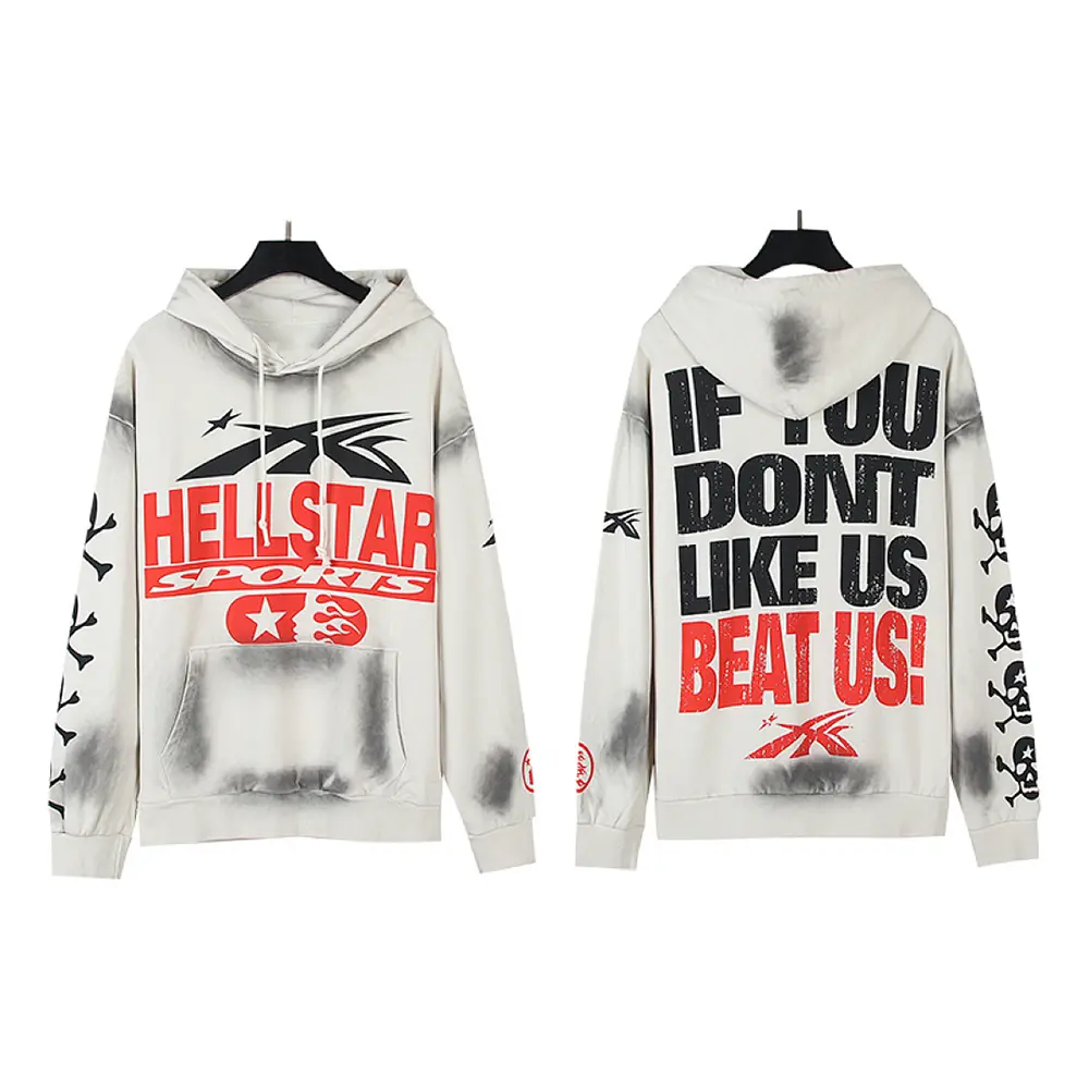 Hellstar Sports Cream Hoodie