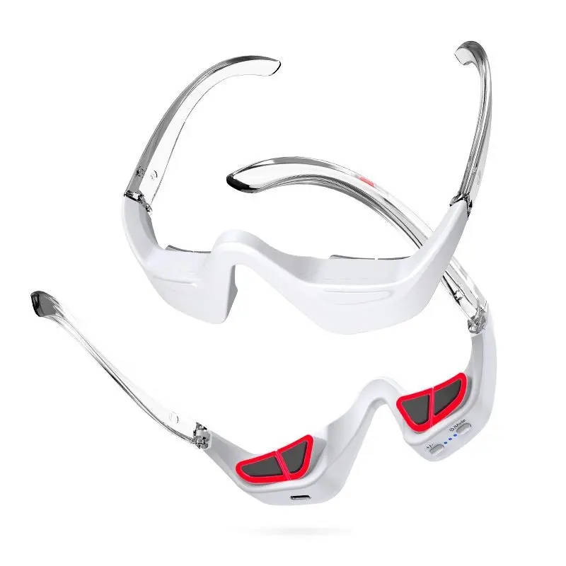 LED beauty eye mask, electric eye beauty device, used for eye care, advanced electric eye beauty equipment, suitable for everyone to use, white design, Facial Beauty Instrument