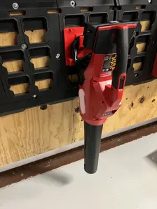 Packout Wall Mount for Milwaukee 2824-20 Dual Battery Blower to Packout Wall Plate