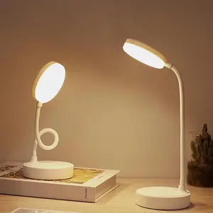 Portable Mini LED Desk Lamp, USB Flexible LED Desk Lamp, Eye Protective Reading Lamp Suitable for Bedroom, Living Room, Office, LED Lights Bedroom