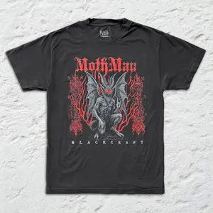 Mothman - True Black T-shirt