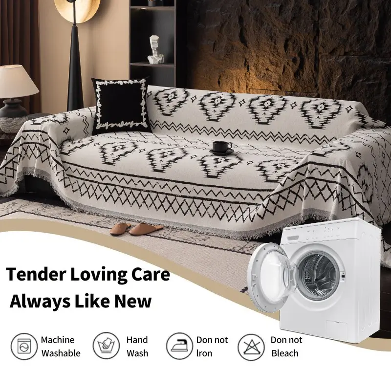 1pc Chenille Dustproof Sofa Cover Full Coverage, Comfortable Sofa Protection for Living Room & Bedroom, Washable Pet Friendly Home Decor, Cover for Couch, Couch Covers For Sofa