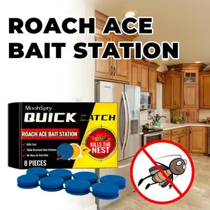 Cockroach Sniper - a safe home solutionforcockroaches PetFriendly,insecticide ,Gel-Based | Effective | No Mess, Won'tDamageFloors-multicolor
