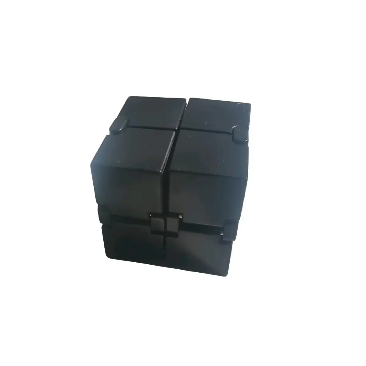 Infinity Vibe Fidget Toy - Black Plastic Design, Compact Shape, Ideal for Stress Relief and Relaxation figet toys