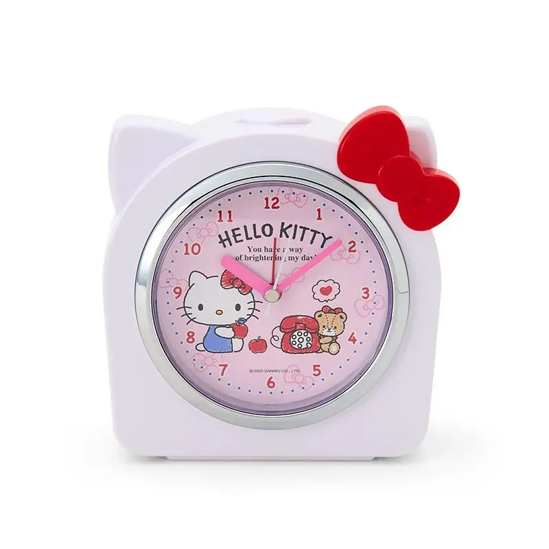 Hello Kitty Tiny Chum Talking Alarm Clock - Light, Battery-Operated ABS Clock for Home Supplies, Home Decor Hello Kitty Tiny Chum Talking Alarm Clock - Light, Battery-Operated ABS Clock for Home Supplies, Home Decor