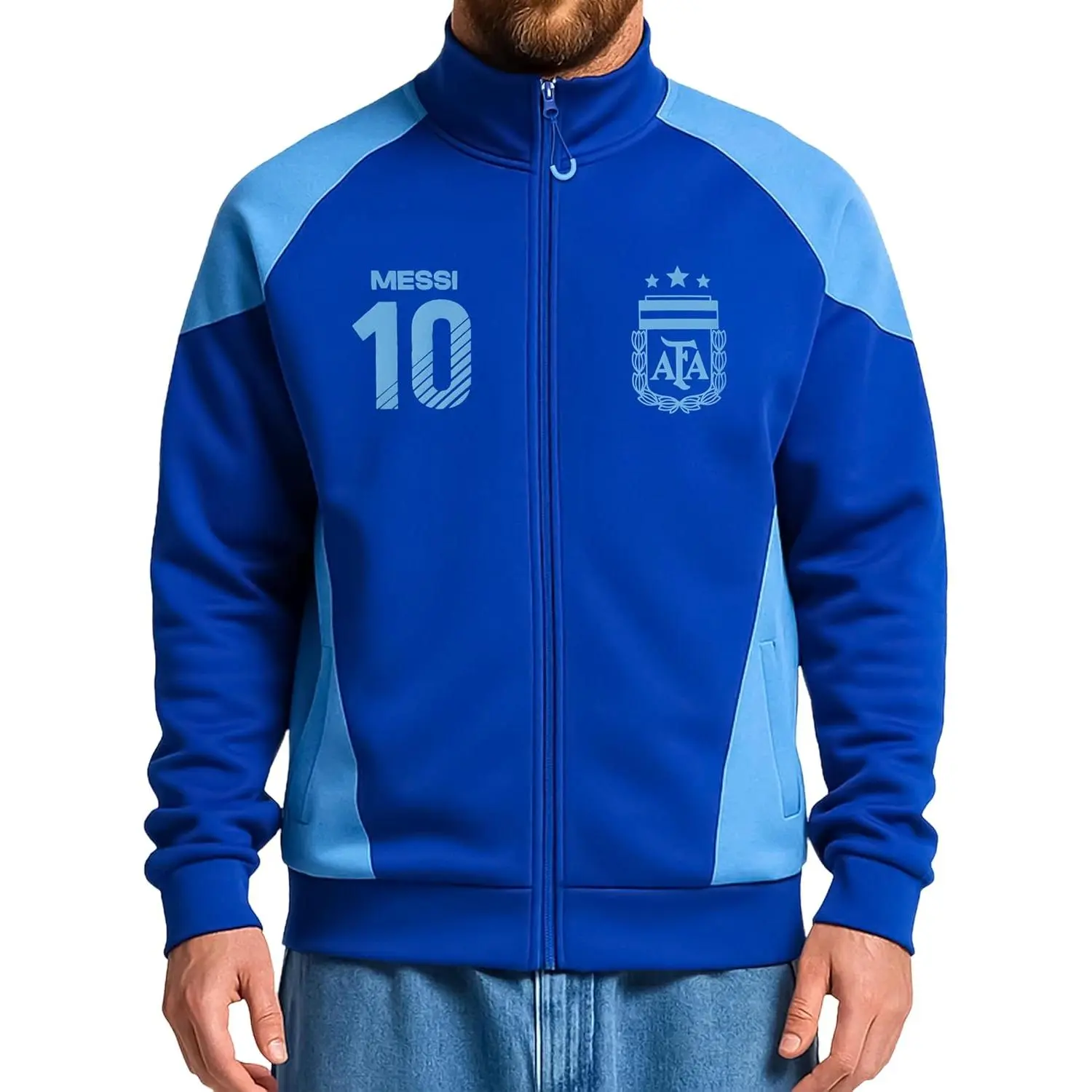 Argentine Football Association Lionel Messi Track Jacket - Unisex Adult