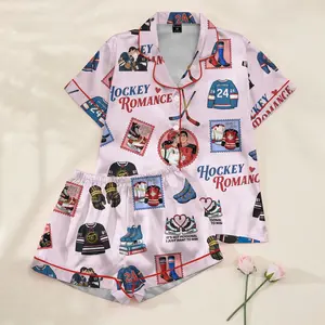 Heated Rivalry Romance Satin Pajamas, Hollanov Couple Romance Book Pajamas, Hockey Rivals Couple Shirts, Movie Book Fans Gift