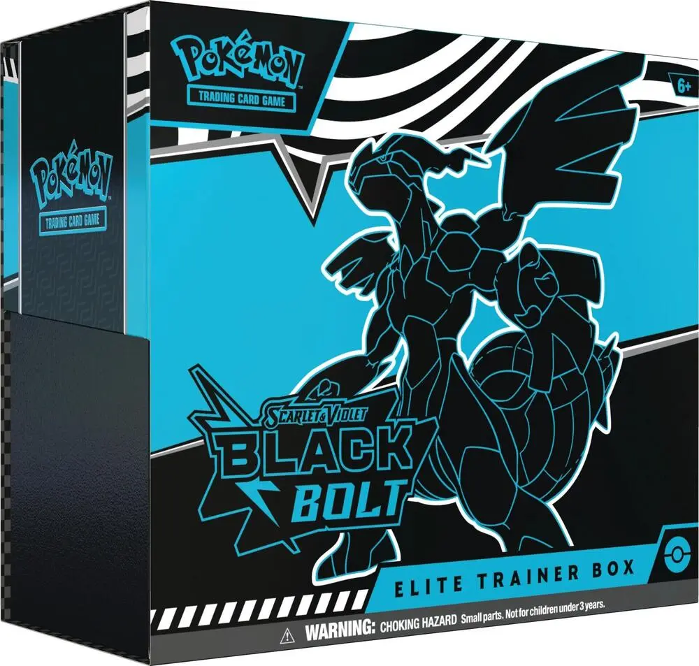 Pokemon Card Black Bolt Elite Trainer Box (Ship Sealed)