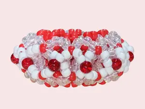 Red Hot Kandi Cuff