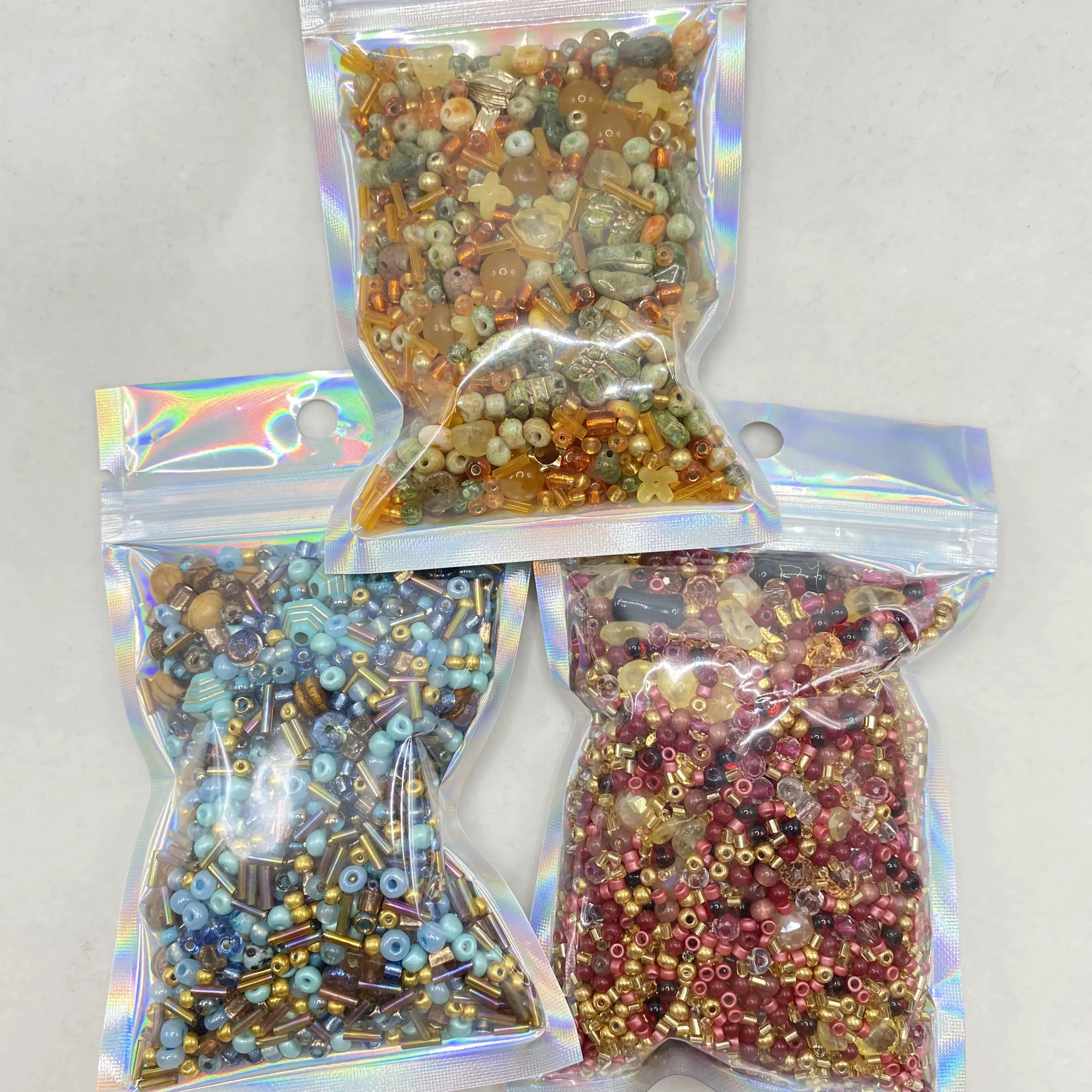 Seed Bead Set for DIY Jewelry & Crafts – 2/3/4/6/8mm Glass Beads | High-Quality Beading Supplies